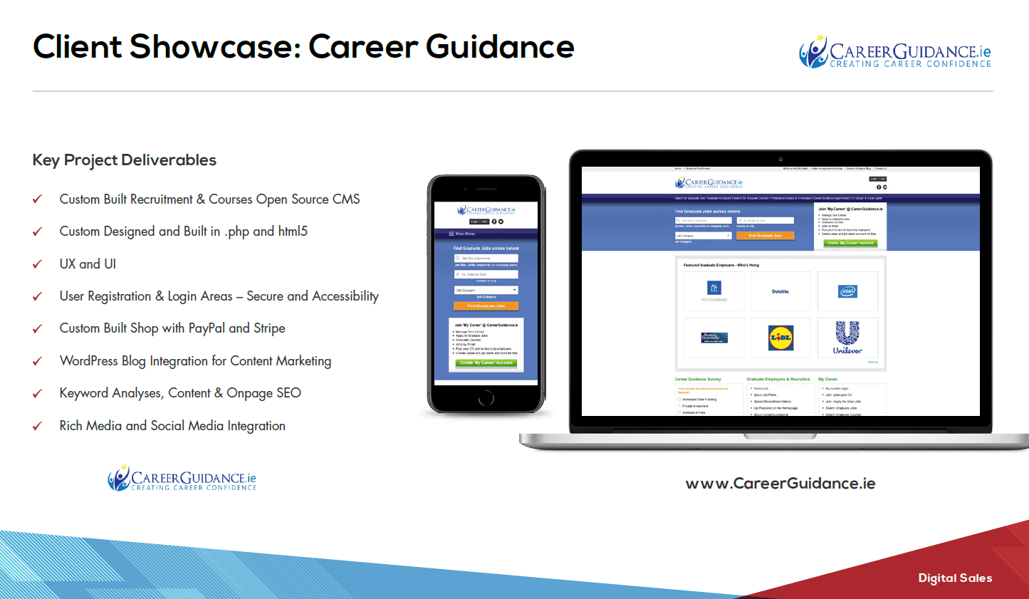 eCommerce Website Design Dublin - Career Guidance