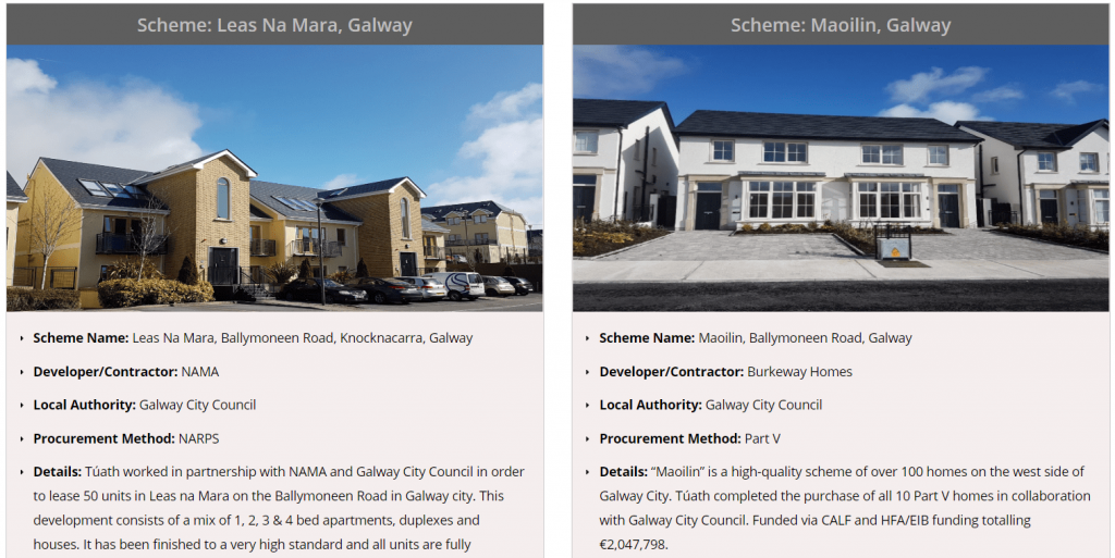 Túath Housing – Case Study Page