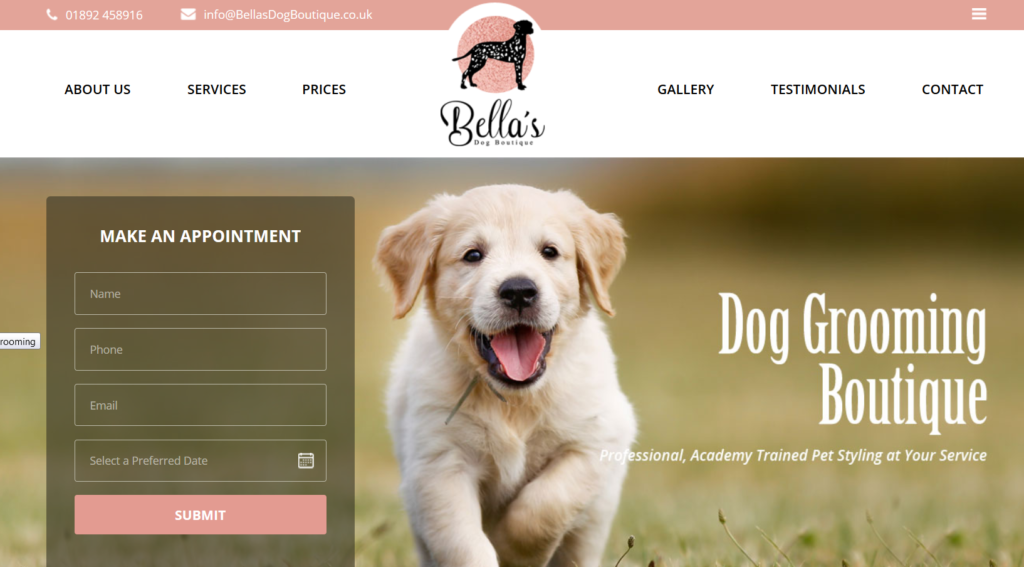 Bellas Dog Boutique