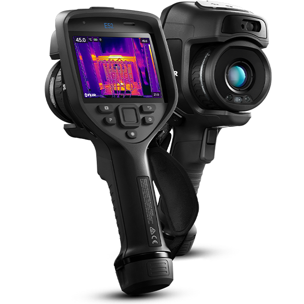 FLIR E52 MEASURES TEMPERATURES UP TO 550°C (1022°F)